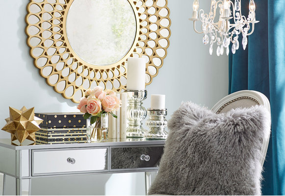 Glam Bedroom Design Photo By Wayfair | Wayfair